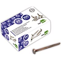 Liderpapel FS13 - Pack de 100 encuadernadores- 25 mm